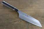 Sakai Takayuki Homura Acier Bleu No.2 Kengata Santoku  195mm Bois d'ébène Manipuler - japanny-FR