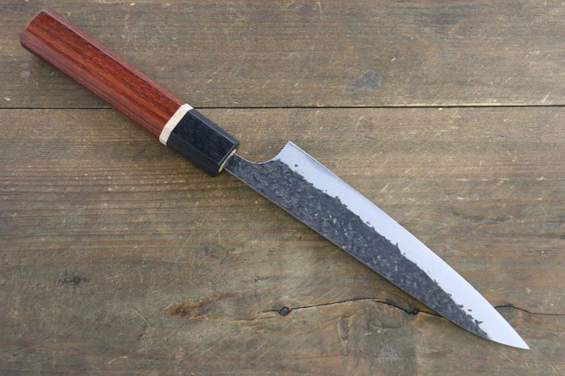Yu Kurosaki Super Bleu Martelé Petite-utilité.  120mm Padoauk Manipuler - japanny-FR