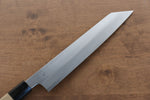 Kikuzuki Acier Blanc No.2 Kasumitogi Kirituke Gyuto  240mm Magnolia Manipuler - japanny-FR