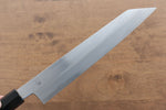 Kikuzuki Acier Blanc No.2 Kasumitogi Kirituke Gyuto  240mm Magnolia Manipuler - japanny-FR