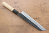 Kikuzuki Acier Blanc No.2 Finition noire Kirituke Gyuto  210mm Magnolia Manipuler - japanny-FR