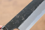 Kikuzuki Acier Blanc No.2 Finition noire Kirituke Gyuto  210mm Magnolia Manipuler - japanny-FR