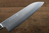 La lame de Takamura SG2 Santoku  170mm Bois de pakka rouge Manipuler - japanny-FR