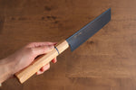 Seisuke Acier SK-85 Ion plating Nakiri  175mm bois blanc Manipuler - japanny-FR