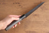 Seisuke Acier SK-85 Ion plating Martelé Santoku  180mm Bois de pakka Gris Manipuler - japanny-FR