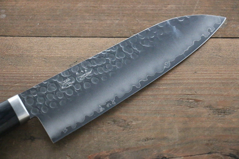 Seisuke VG1 Santoku  165mm Bois de Pakka Manipuler - japanny-FR