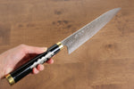 Takeshi Saji R2/SG2 Finition en diamant Gyuto  210mm L'art du Maki-e  Fujin et Raijin Manipuler avec Gaine - japanny-FR
