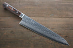 Seisuke VG10 17-Couches Damas Gyuto  240mm Acajou Manipuler - japanny-FR