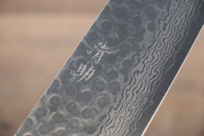 Seisuke VG10 17-Couches Damas Gyuto  240mm Acajou Manipuler - japanny-FR