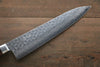 Seisuke VG10 17-Couches Damas Gyuto  210mm Acajou Manipuler - japanny-FR