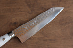 Yu Kurosaki Senko Ei R2/SG2 Martelé Petit Santoku  150mm Acrylique blanc Manipuler - japanny-FR