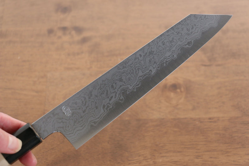 Kikuzuki Acier Bleu No.1 Damas Kirituke Gyuto  210mm Magnolia Manipuler - japanny-FR