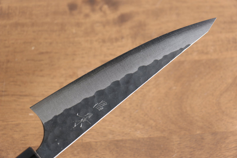 Masakage Koishi Super Bleu Finition noire couteau en os  150mm Cerisier américain Manipuler - japanny-FR