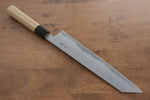 Kikuzuki Acier Bleu No.1 Damas Kirituke Gyuto  270mm Magnolia Manipuler - japanny-FR