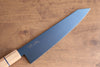 Seisuke Acier SK-85 Ion plating Kirituke Gyuto  210mm bois blanc Manipuler - japanny-FR