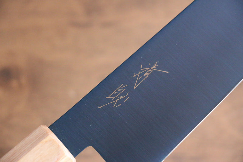 Seisuke Acier SK-85 Ion plating Kirituke Gyuto  210mm bois blanc Manipuler - japanny-FR