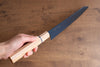 Seisuke Acier SK-85 Ion plating Kirituke Gyuto  210mm bois blanc Manipuler - japanny-FR