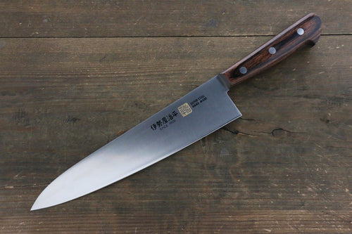 Isseya Molybdene Gyuto  210mm Acajou Manipuler - japanny-FR