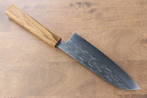 Yu Kurosaki Juhyo R2/SG2 Martelé Santoku  165mm Chêne Manipuler - japanny-FR