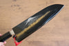 Yu Kurosaki Senko R2/SG2 Martelé Mt Fuji  Chinkin Santoku  165mm Laqué Manipuler avec Gaine - japanny-FR