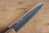 Seisuke Nami AUS10 Finition miroir Damas Gyuto  210mm Chêne Manipuler - japanny-FR