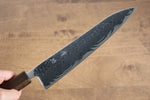 Seisuke Nami AUS10 Finition miroir Damas Gyuto  210mm Chêne Manipuler - japanny-FR