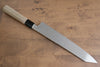 Sakai Kikumori VG10 Finition en miroir Kiritsuke  270mm Magnolia Manipuler - japanny-FR