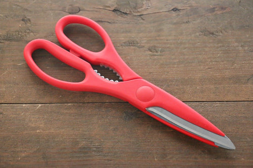 Silky Kitchen Scissors Red - japanny-FR