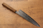 Seisuke ZA-18 Finition miroir Damas Gyuto  210mm Chêne Manipuler - japanny-FR