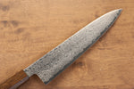 Seisuke ZA-18 Finition miroir Damas Gyuto  210mm Chêne Manipuler - japanny-FR