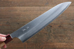 Makoto Kurosaki Ryusei Super Bleu Nashiji Gyuto  240mm Cerisier américain Manipuler - japanny-FR