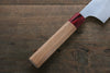 Makoto Kurosaki Ryusei Super Bleu Nashiji Gyuto  240mm Cerisier américain Manipuler - japanny-FR