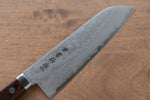 Kanetsune VG1 17 Couche de Damas Santoku  165mm Acajou Manipuler - japanny-FR