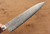 Seisuke Mokusei ZA-18 Finition miroir Damas Gyuto  210mm Bois de Pakka marron Manipuler - japanny-FR