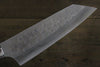 Takeshi Saji SRS13 Martelé Damas Bunka  180mm Pierre blanche Manipuler - japanny-FR