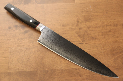 Seisuke Saiun VG10 Damas Gyuto  230mm Micarta noir Manipuler - japanny-FR