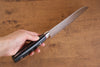 Seisuke Saiun VG10 Damas Santoku  170mm Micarta noir Manipuler - japanny-FR