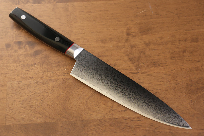 Seisuke Saiun VG10 Damas Gyuto  200mm Micarta noir Manipuler - japanny-FR