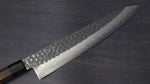 Seisuke AUS10 45 Couche de Damas Gyuto  240mm Shitan Manipuler - japanny-FR