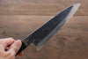 Takayuki Iwai VG10 Damas Gyuto  210mm Shitan Manipuler - japanny-FR