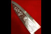 Sakai Takayuki Kasumitogi White Steel Maikotosakura engraving Deba - japanny-FR