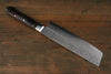 Sakai Takayuki VG10 17 Couche de Damas Nakiri  160mm Désert Ironwood(Sugihara) Manipuler - japanny-FR