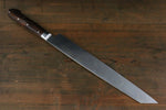 Sakai Takayuki Grand Chef Acier suédois Kiritsuke Yanagiba 260mm Désert Ironwood(Modèle Sugihara
) Manipuler avec Gaine - japanny-FR