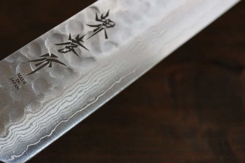 Sakai Takayuki VG10 17 Couche de Damas Kiritsuke Yanagiba  300mm - japanny-FR