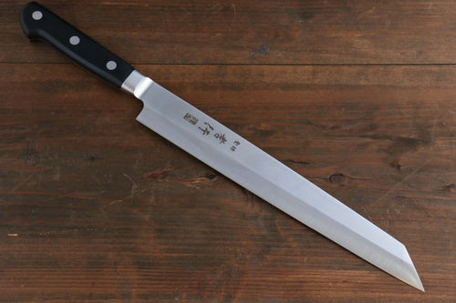 Sakai Takayuki Grand Chef Acier suédois Kiritsuke Yanagiba 260mm Manipuler avec Gaine - japanny-FR