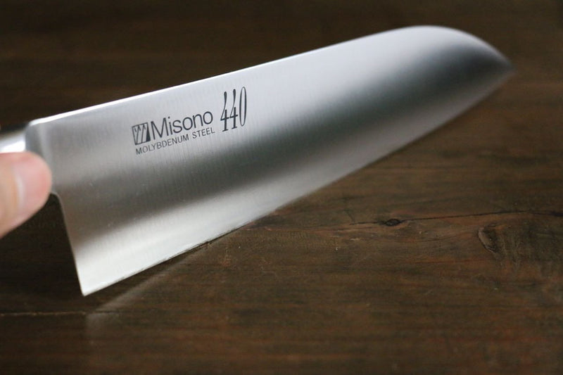 Misono 440 Molybdene Santoku  180mm - japanny-FR