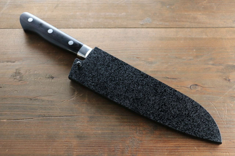 Kuroishime Magnolia Gaine pour Santoku avec Cheville en contreplaqué 180mm Houei - japanny-FR