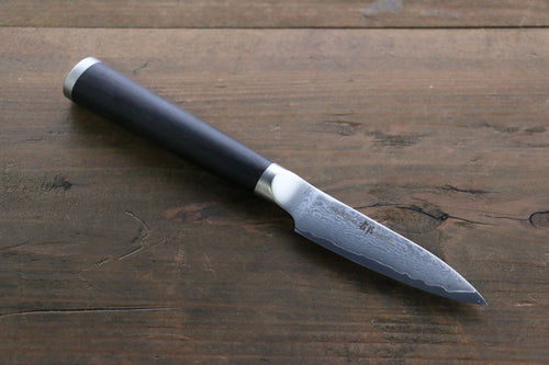 Miyako AUSB 33 Couche de Damas couteau d'office  85mm - japanny-FR