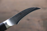 Miyako AUSB 33 Couche de Damas couteau à éplucher  65mm Manipuler - japanny-FR