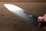 Isseya VG10 Damas Santoku  180mm Manipuler - japanny-FR